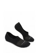 Black Bamboo Cotton No Show Socks