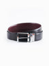 Black Brown Reversible Leather Belt