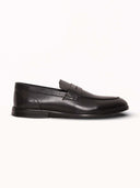 Full Grain Leather Embossed Slip-On Shoes