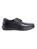 Full Grain Leather Embossed Lace-Up Shoes