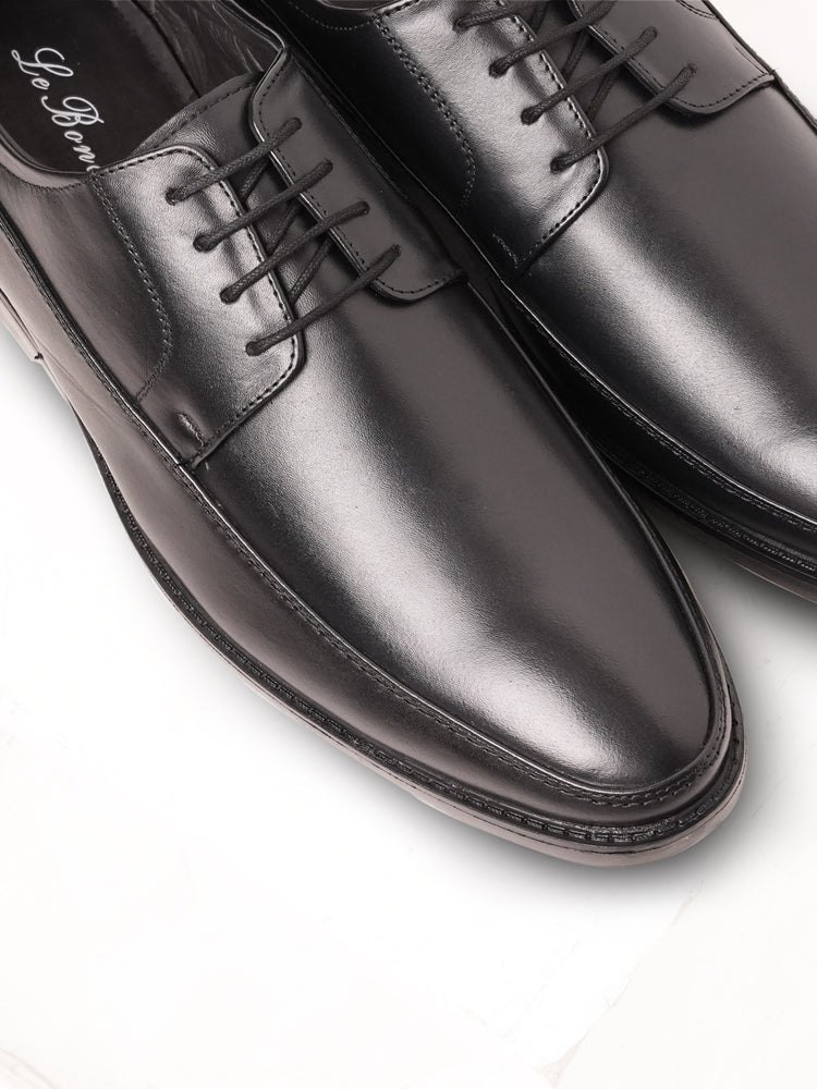 Top Grain Leather Lace-Up Shoes