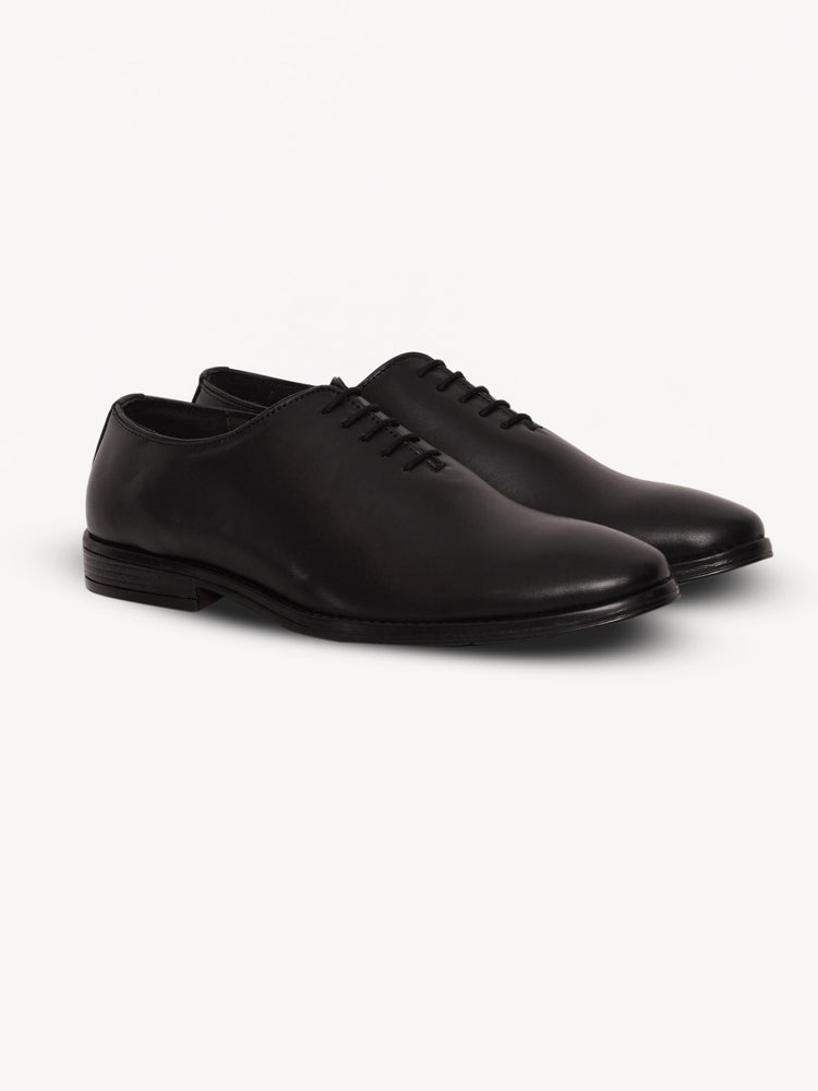 Top Grain Leather Lace-Up Shoes
