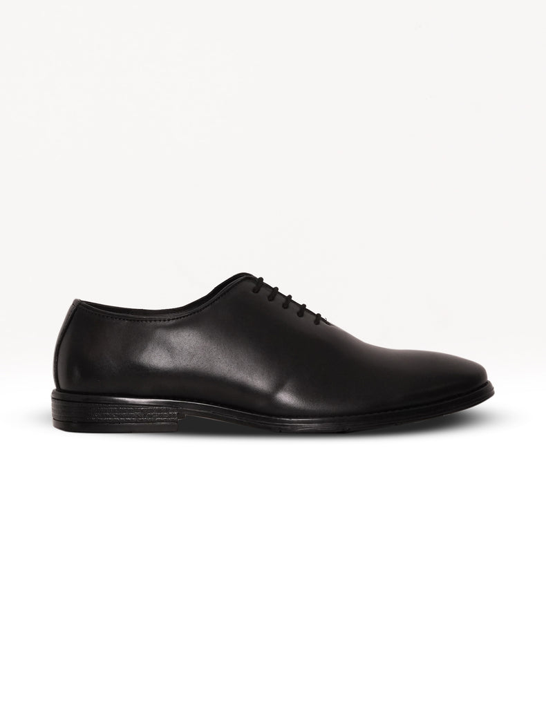 Top Grain Leather Lace-Up Shoes
