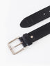 Black Full Grain Leather Belt