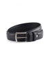 Black Leather Casual Belt