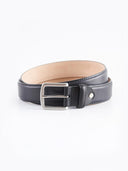 Black Full Grain Leather Belt