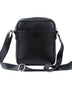 Black Full-Grain Leather Side Bag