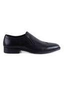Full Grain Leather Wingtip Slip-On Shoes