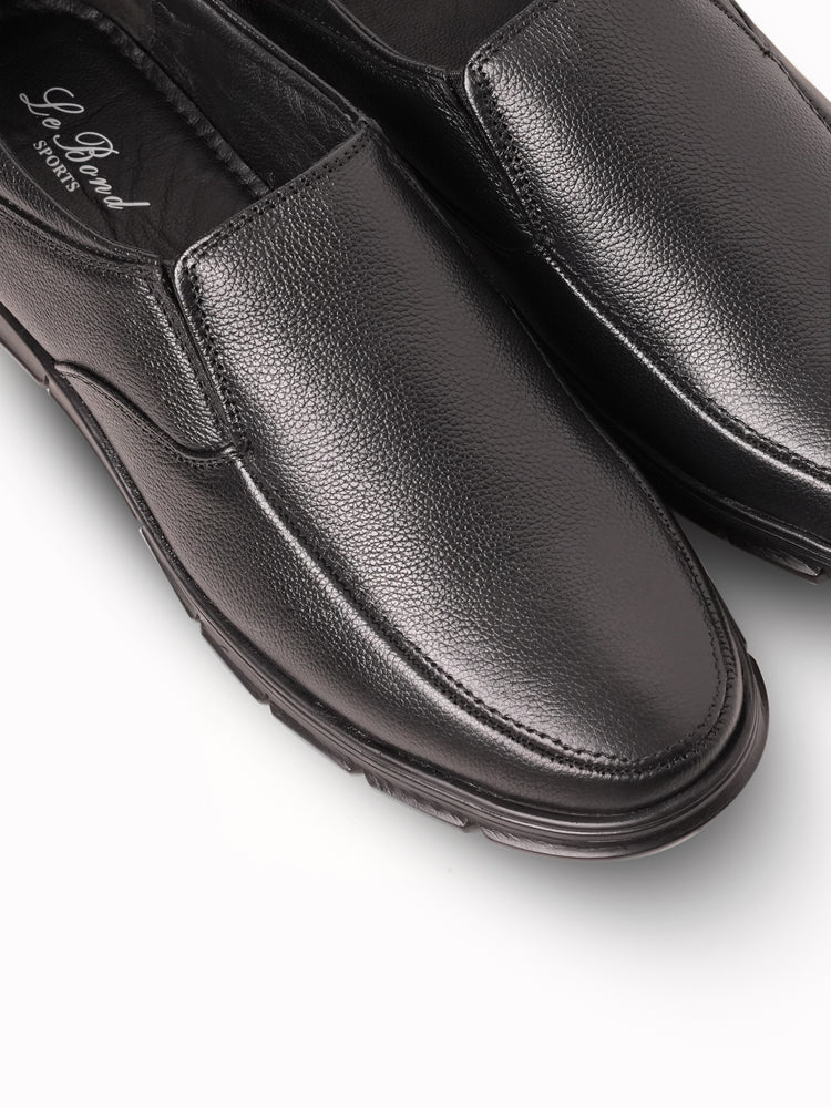 Genuine Goat Leather Slip-On Shoes