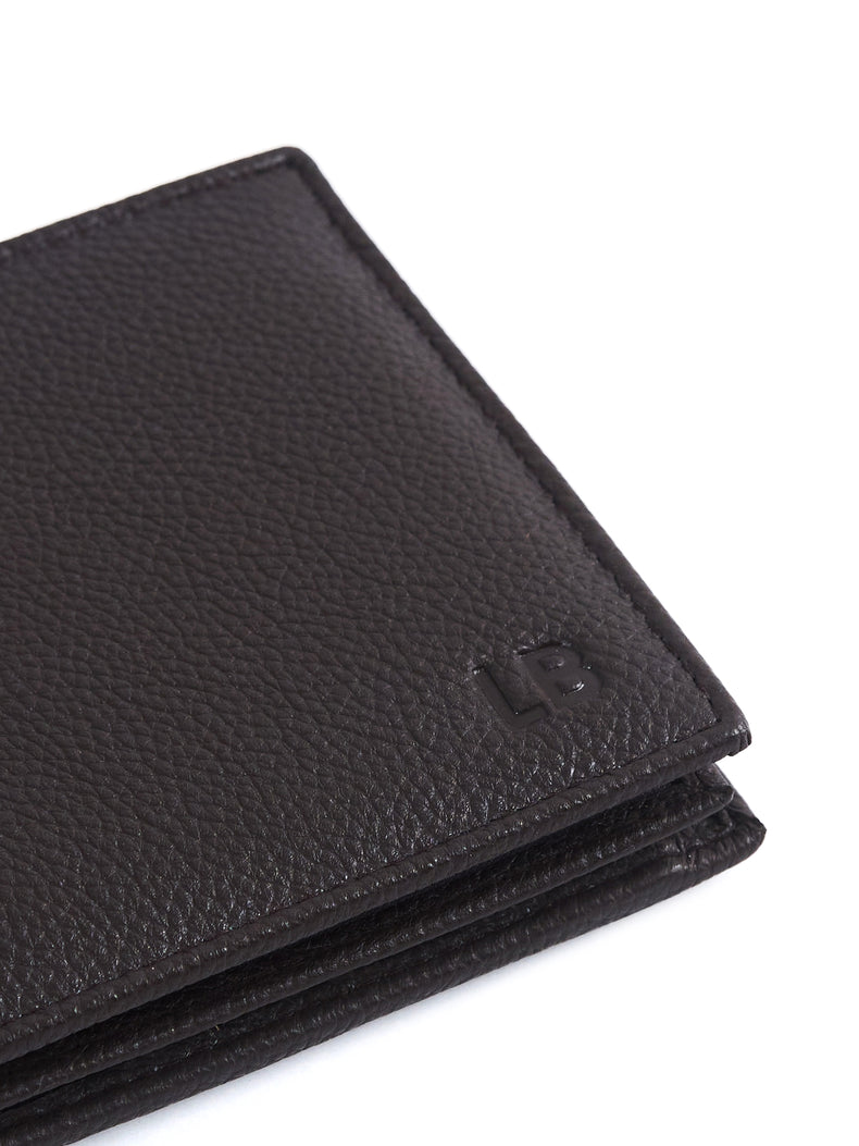 Smooth Finish Leather Bifold Wallet