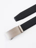 Black Genuine Leather Formal Belt