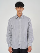 Striped Relaxed Fit Cotton Shirt