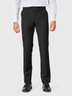 Black Plain Slim Fit Formal Trousers