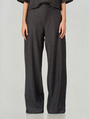 Oversized Wide Leg Denim Trousers