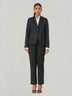 Black Regular Fit Single Breasted Suit