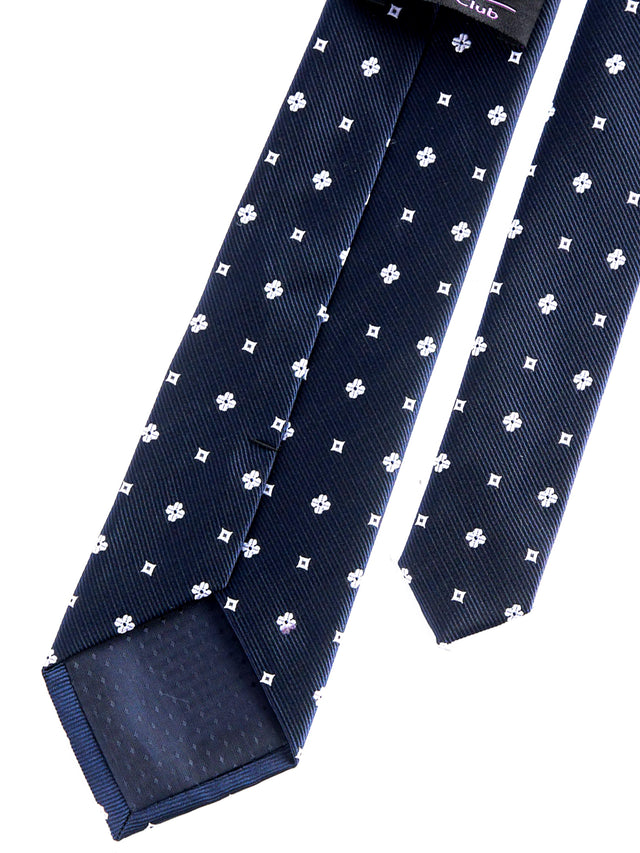 Flower Medallion Tie
