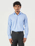 Blue Design Slim Fit Formal Shirt