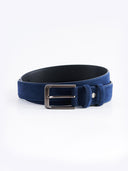Blue Genuine Leather Casual Belt