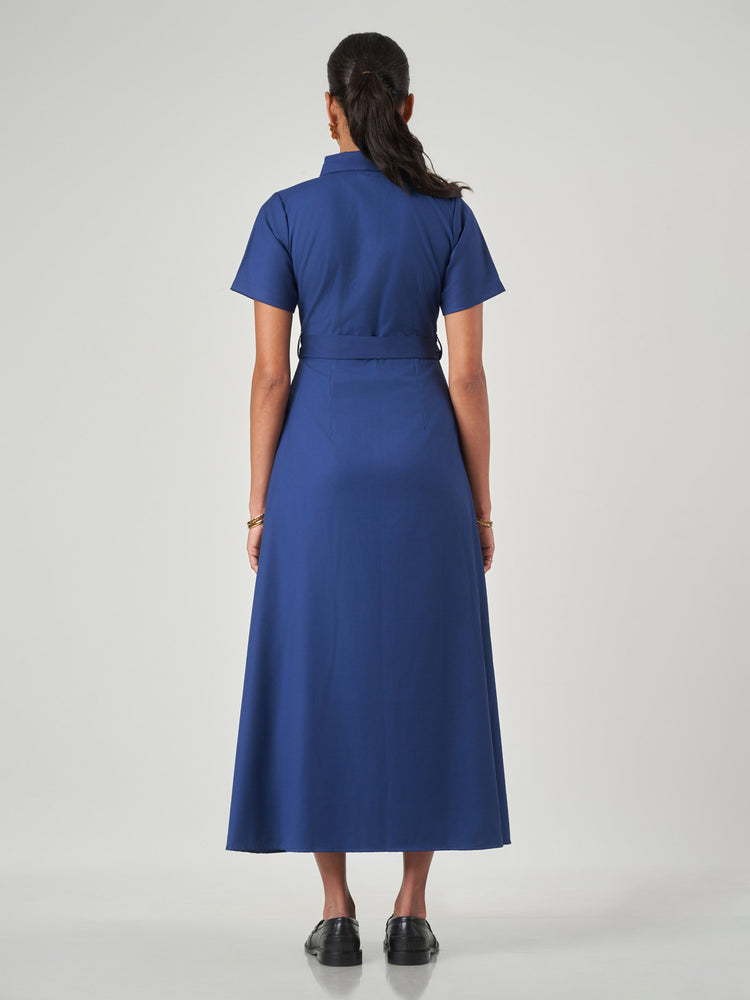 Maxi Belted Dress