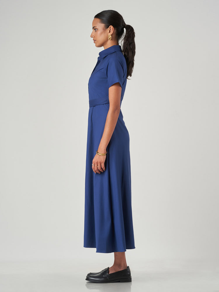 Maxi Belted Dress