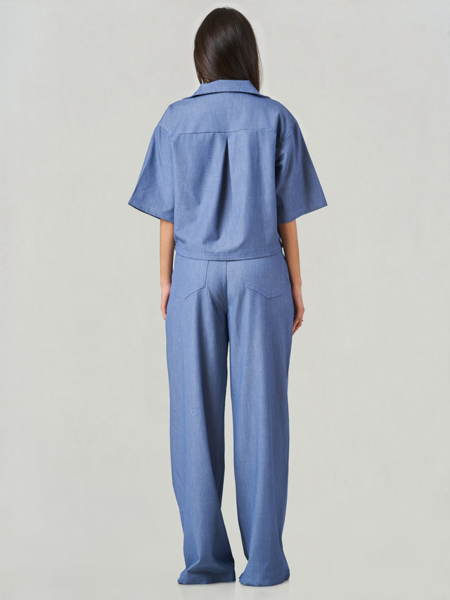 Oversized Cut and Sew Blouse