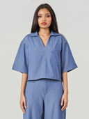 Oversized Cut and Sew Blouse