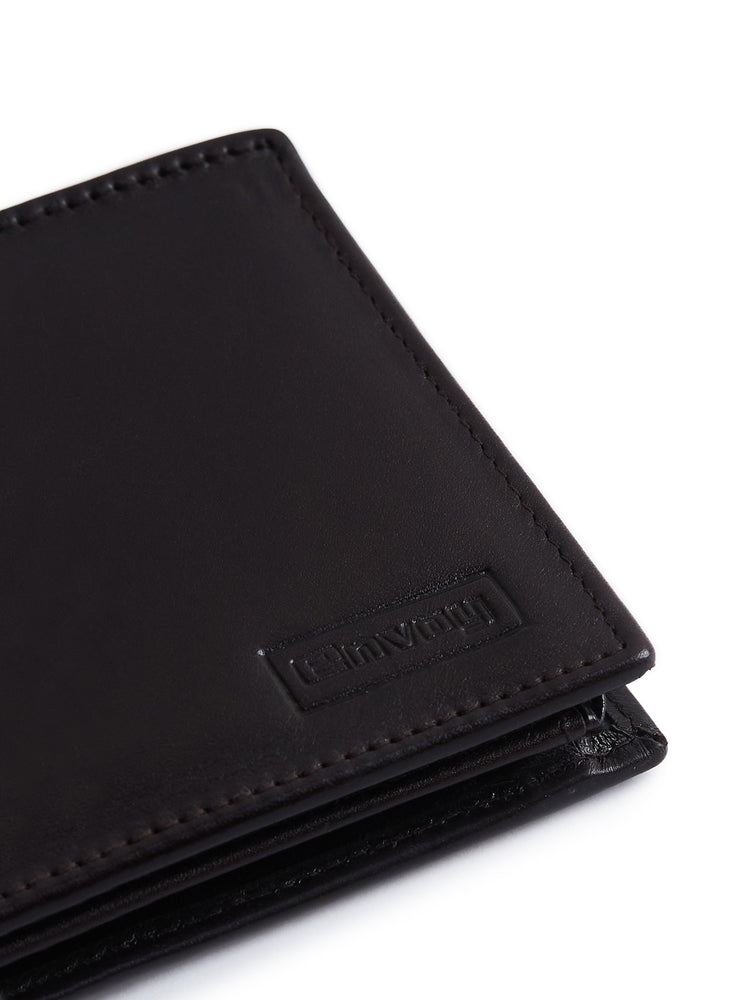 Smooth Finish Leather Bifold Wallet