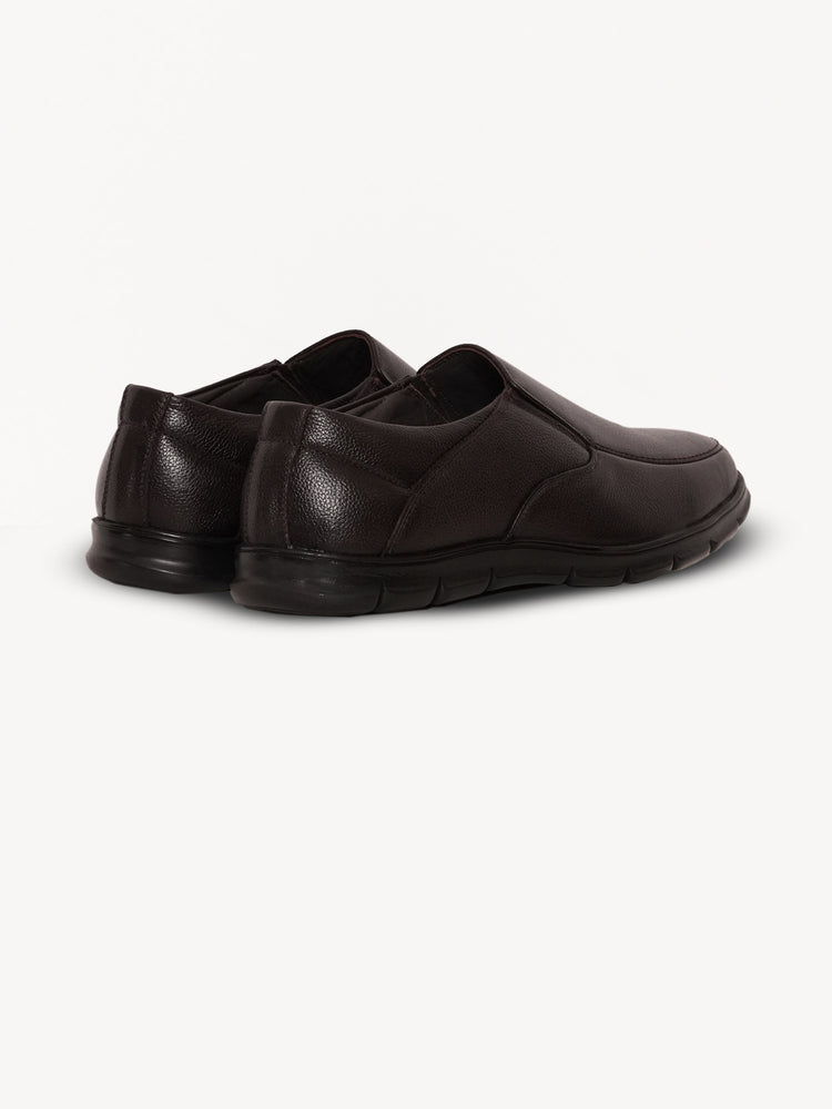 Genuine Goat Leather Slip-On Shoes