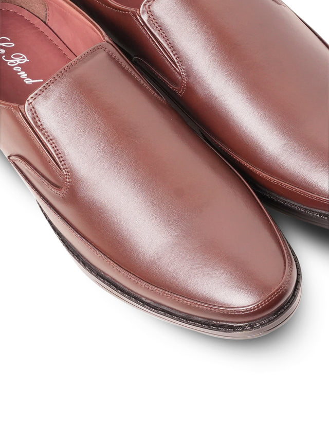 Genuine Goat Leather Slip-On Shoes