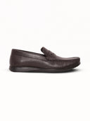 Genuine Goat Leather Slip-On Shoes