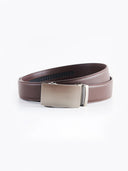 Brown Genuine Leather Formal Belt