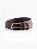 Brown Genuine Leather Formal Belt