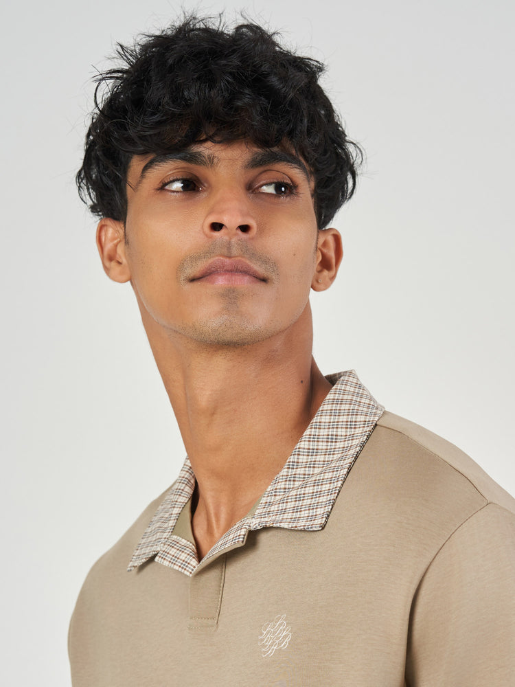 Plain Regular Fit Cotton Shirt