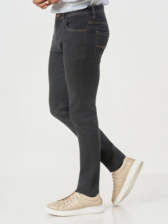 Charcoal Grey Slim Fit Jeans