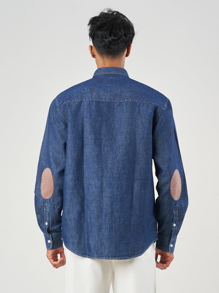 Cotton Hemp Armstrong Collar Shirt