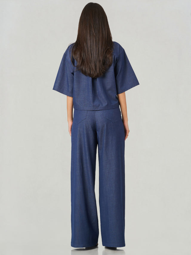 Oversized Cut and Sew Blouse