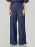 Oversized Wide Leg Denim Trousers