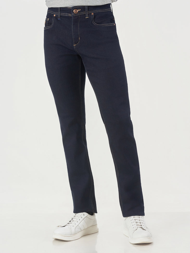 Dark Blue Slim Fit Jeans