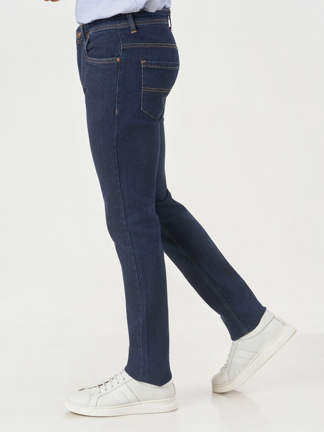 Dark Blue Slim Fit Jeans
