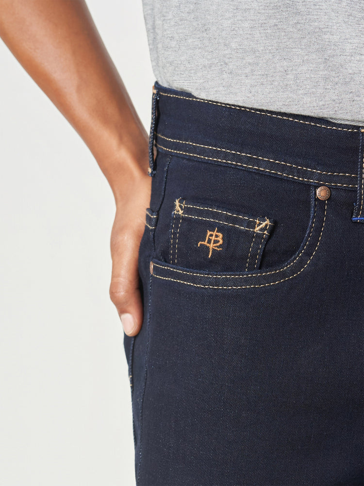 Dark Blue Slim Fit Jeans