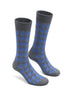 Dark Grey Bamboo Cotton Crew Socks