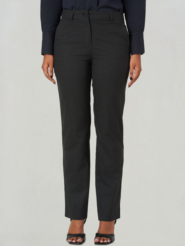Regular Fit Formal Straight Leg Trousers