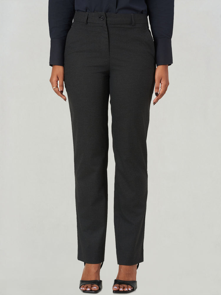 Regular Fit Formal Straight Leg Trousers