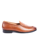 Genuine Leather Embossed Party Slip-On Shoes