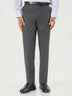 Plain Polyester Viscose Regular Fit Trousers