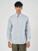 Striped Cotton Armstrong Collar Formal Shirt