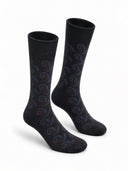 Grey Bamboo Cotton Crew Socks
