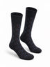 Grey Bamboo Cotton Crew Socks