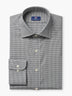 Grey Checked Cotton Twill Custom Shirt