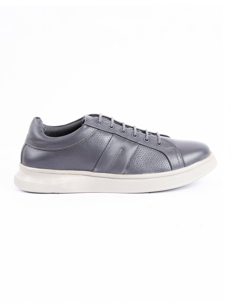 Genuine Leather Lightweight Lace-Up Shoes